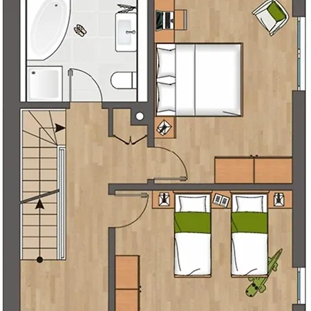 Casa de Férias Hafenmeister By Seeblick Ferien Oro Olpenitz